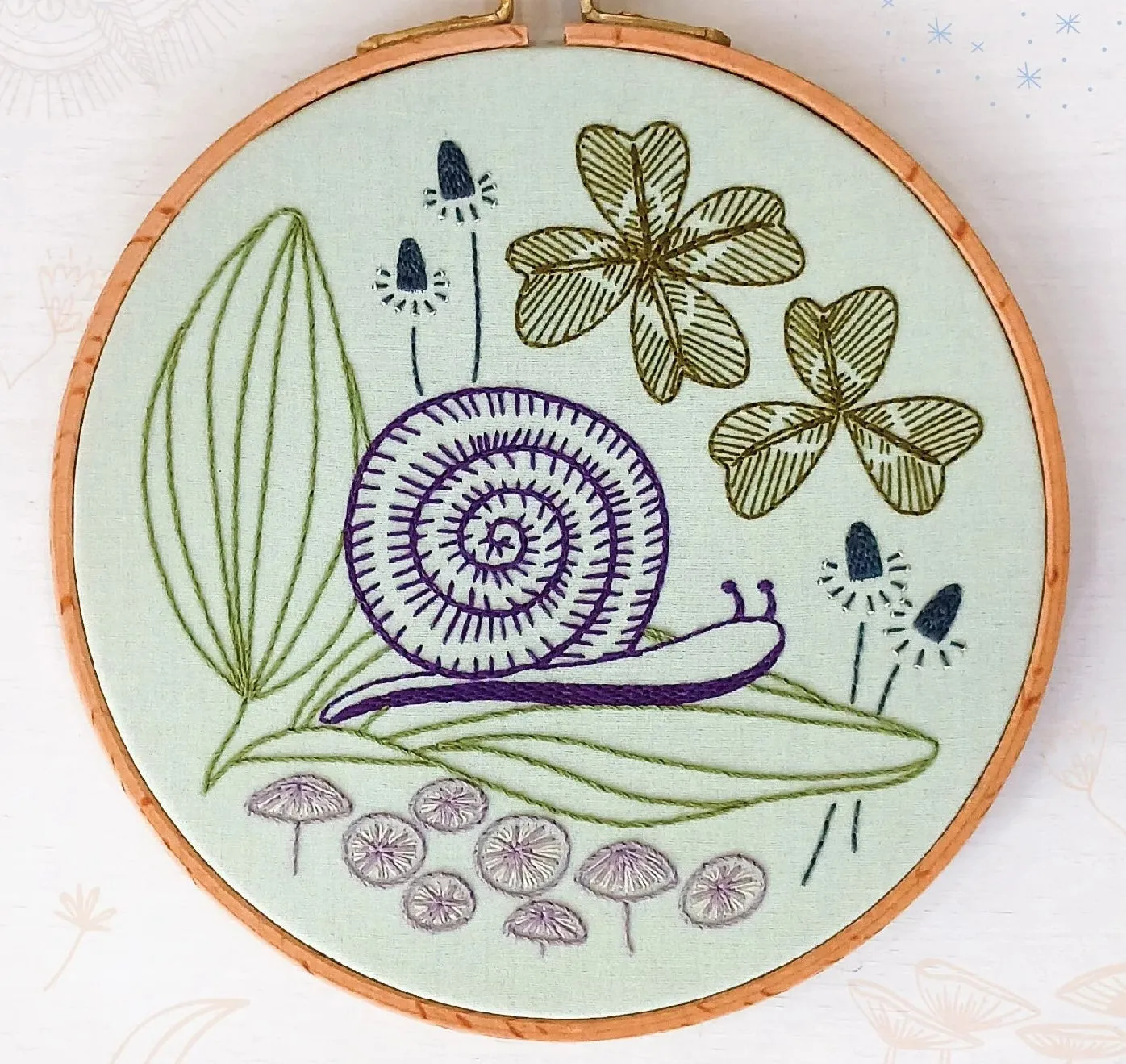 Slow   Steady Embroidery Kit