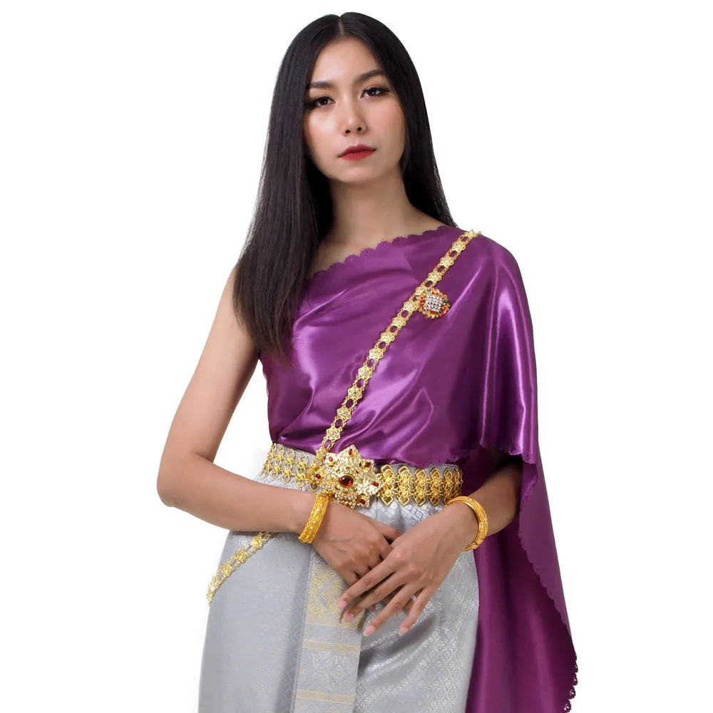 Sukhanya Silk Traditional Chut Thai Dress