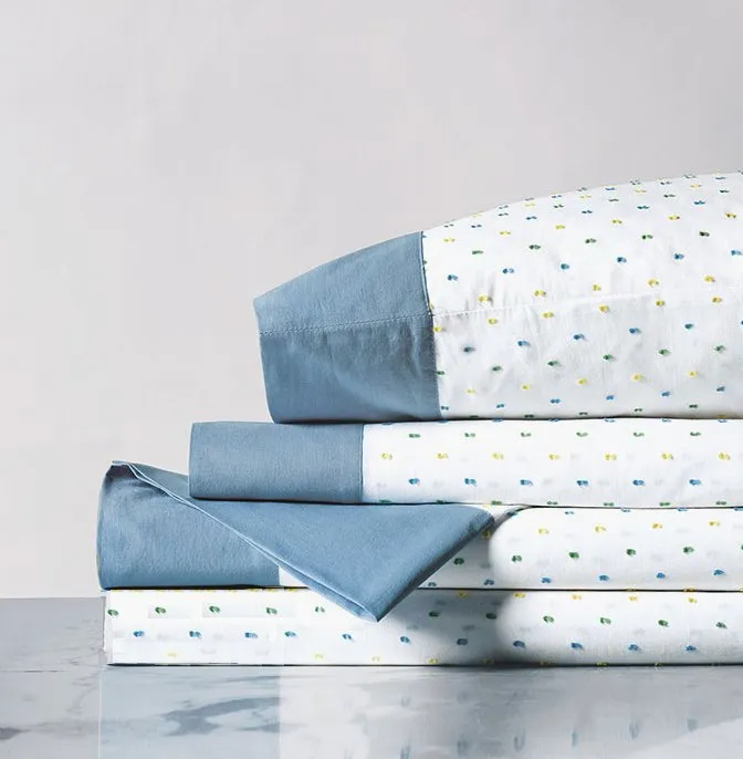 Summer Seersucker Luxury Bedding Collection