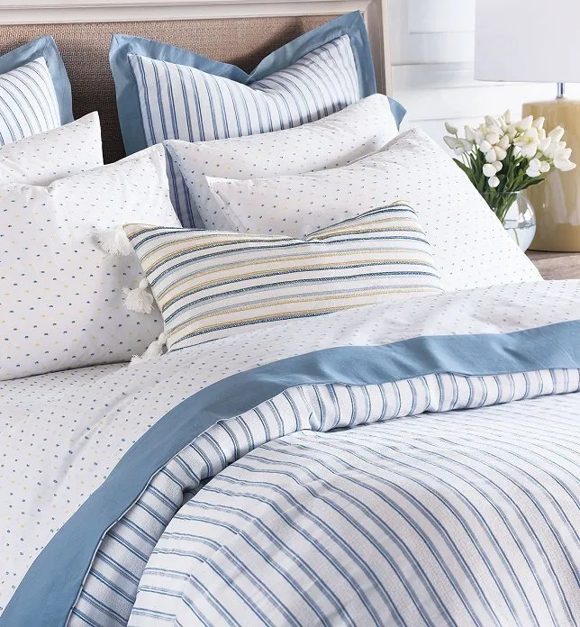 Summer Seersucker Luxury Bedding Collection