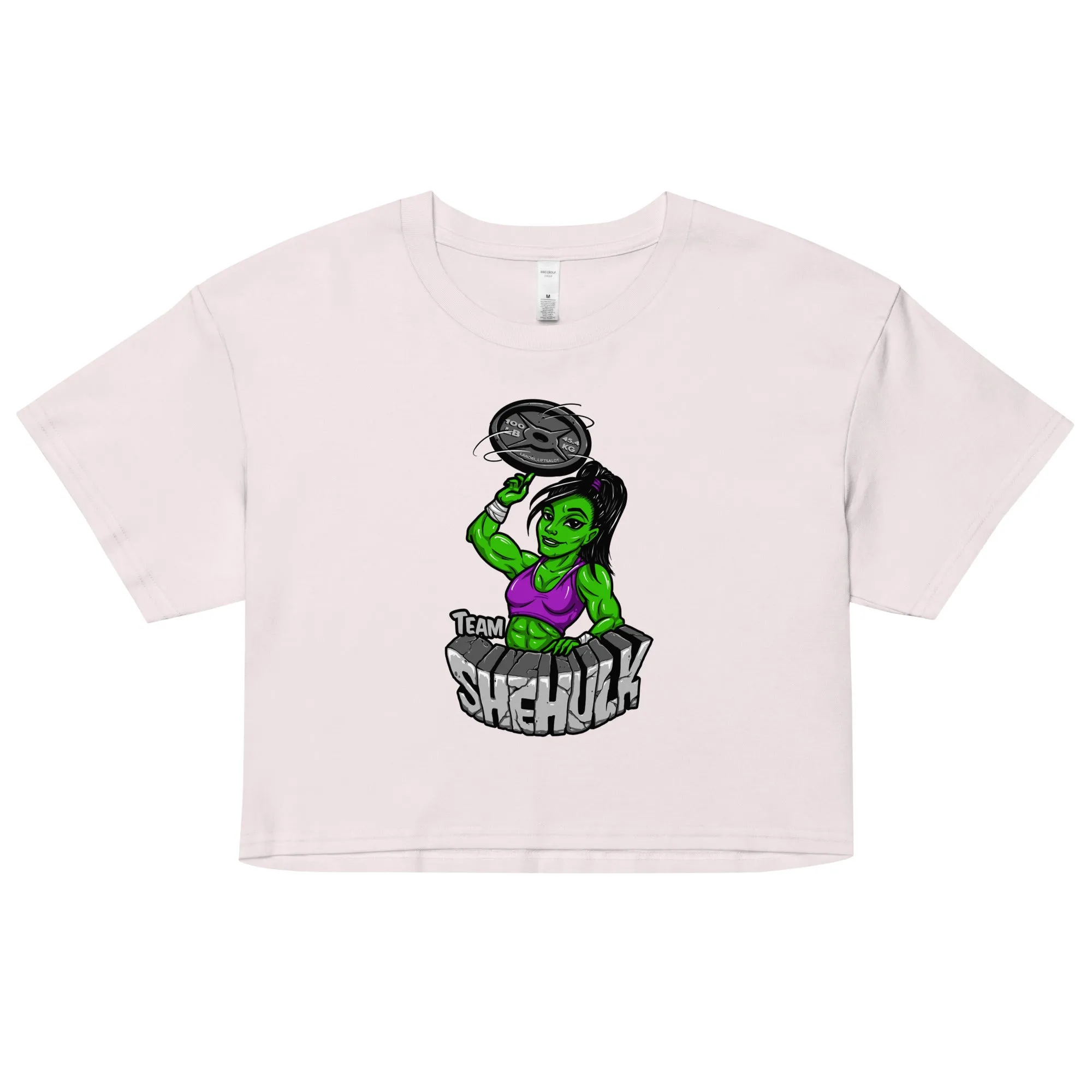 TEAM SHEHULK Women’s crop top