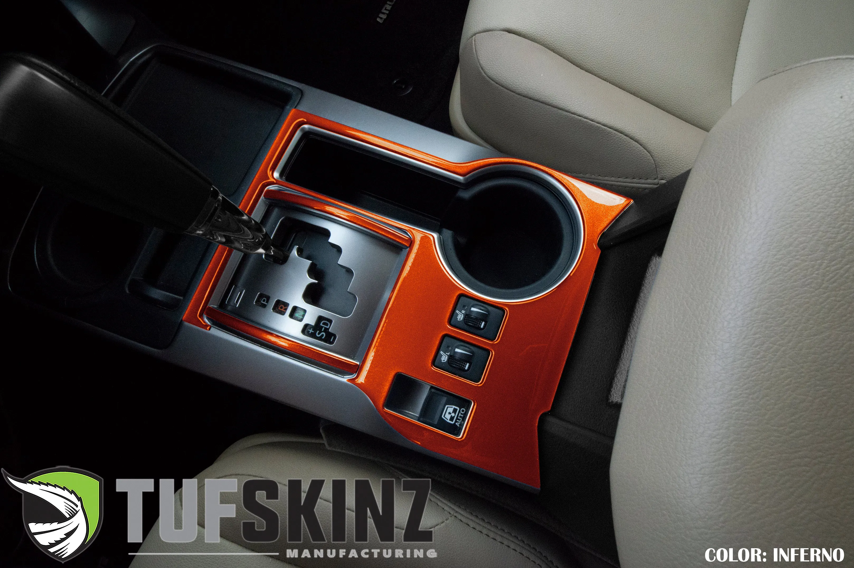 Tufskinz Console Accent Trim For 4Runner (2014-2024)