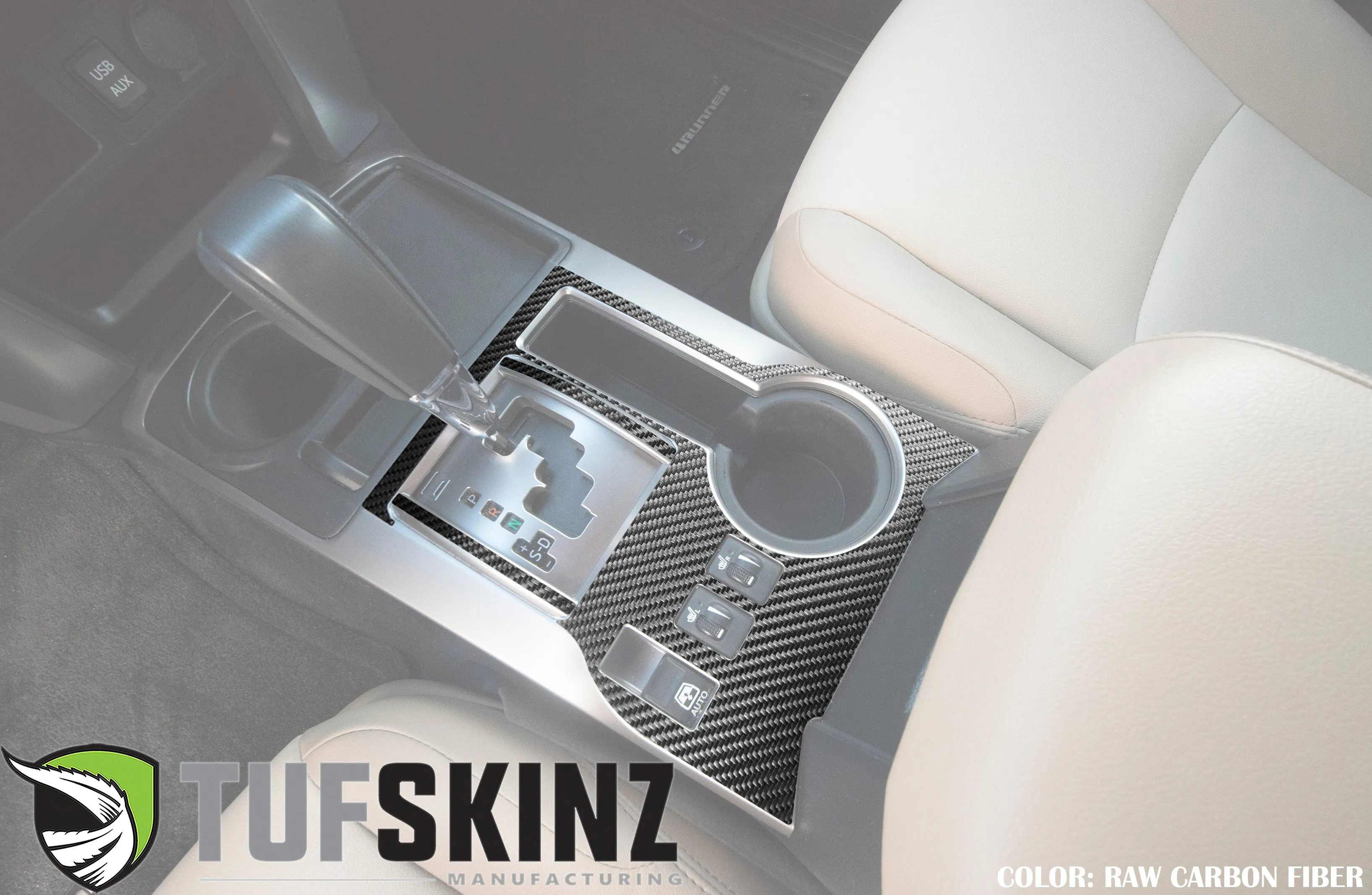 Tufskinz Console Accent Trim For 4Runner (2014-2024)