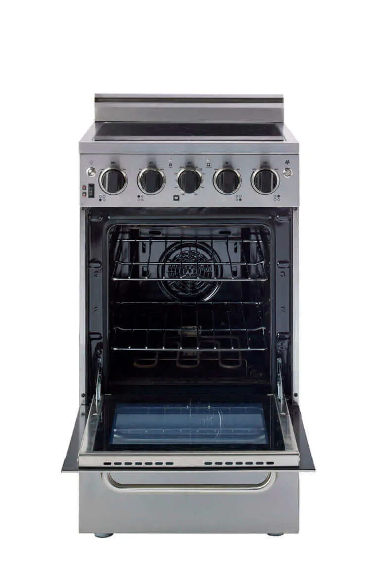 Unique Prestige 20" Stainless Convection Electric Range (SmoothTop)