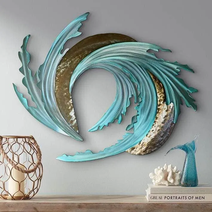 Wave wall art