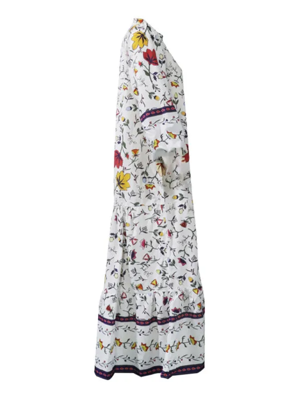 Women's Printed Bohemian Long Dress