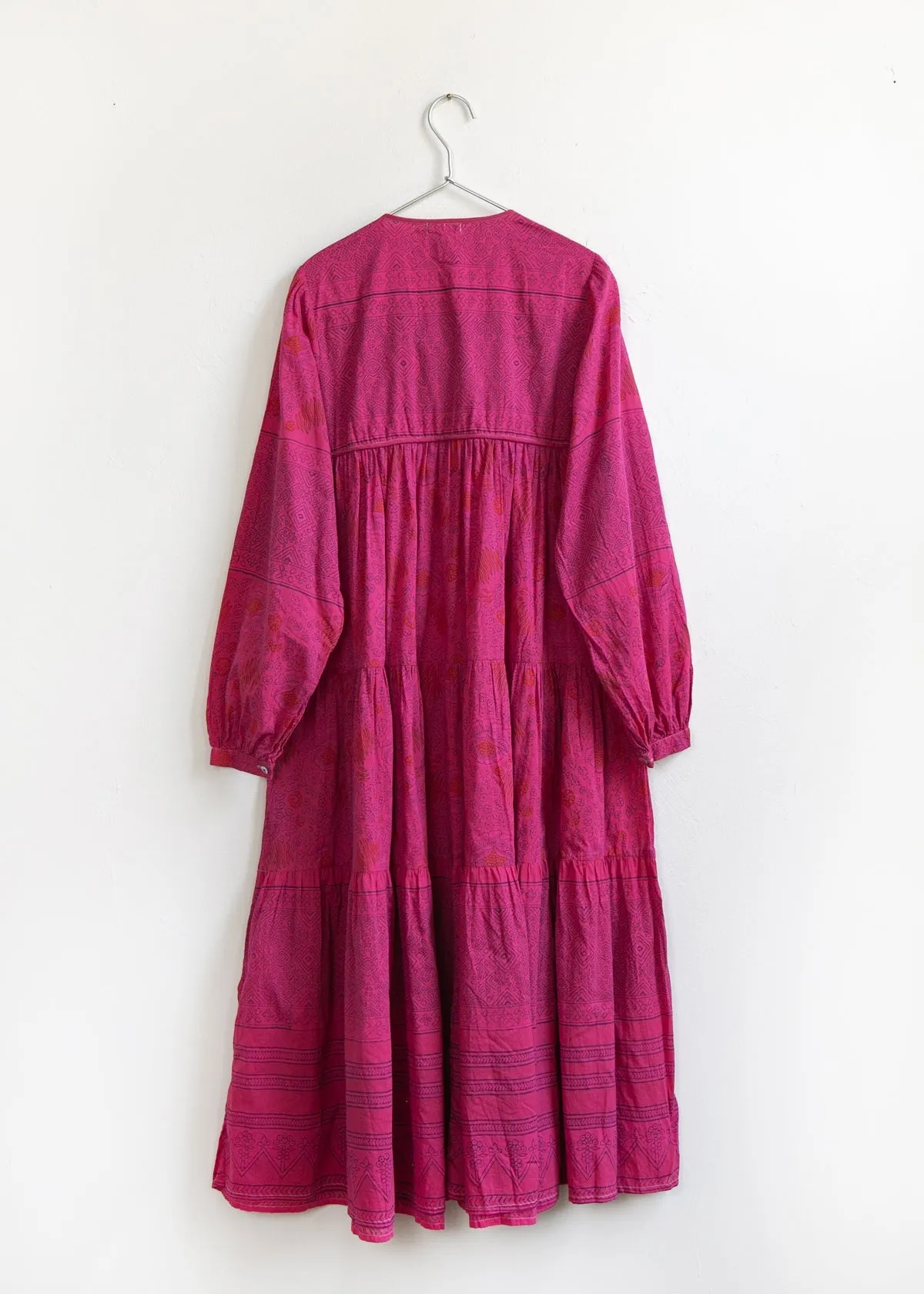 Yamini Booj Dress Overdye, Fuchsia